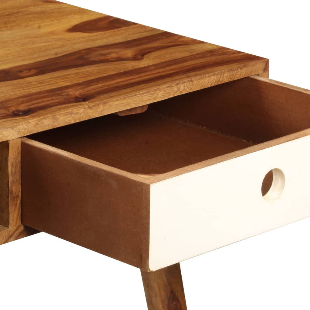 Desk 110 x 55 x 76 cm Solid Acacia Wood