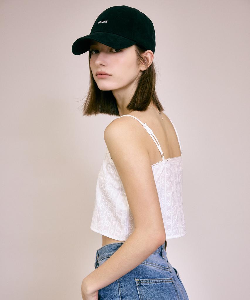 FOVERE Font Lettering Ball Cap_Black