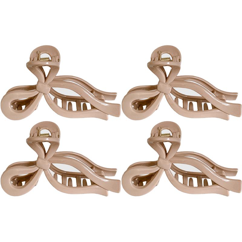Solid Color Elastic Soft Silicone Hair Clip Fashionable and Elegant Shark Clip Hair Accessories