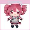 Kasane Charming Teto Plush Character Doll With Unique Hairpin And Details Flower