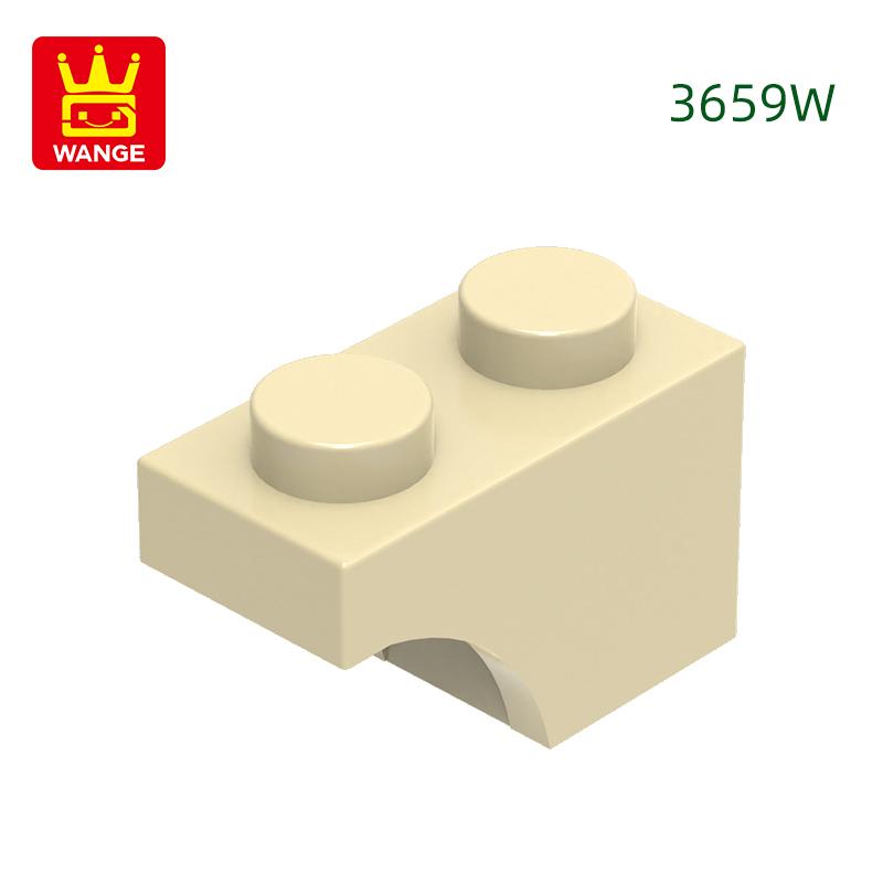 166Pcs/lot 3659W 1x2 Half Arch Construction Block Moc Colour Accessories Works With featuring Brick DO IT YOURSELF Children's Toy Assembly Gift Idea