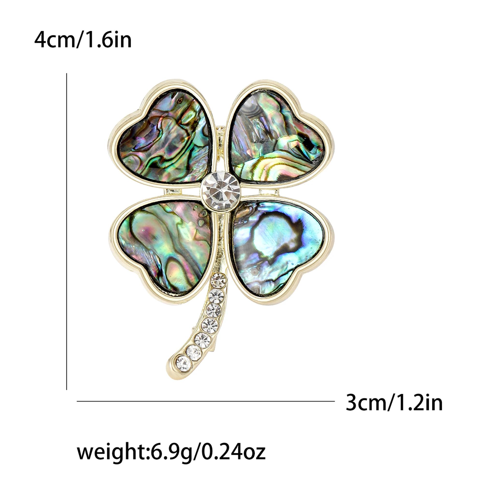 Shell Dolphin Brooches for Women Pearl Sea Life Animal Plant Pins Event Party Backpack Decoration Clothes Accessories
