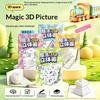 Magic 3D Stereo Drawing Pad Kids Educational Doodle Sketchbook Funny Graffiti Painting Notebook Children Art Creativity