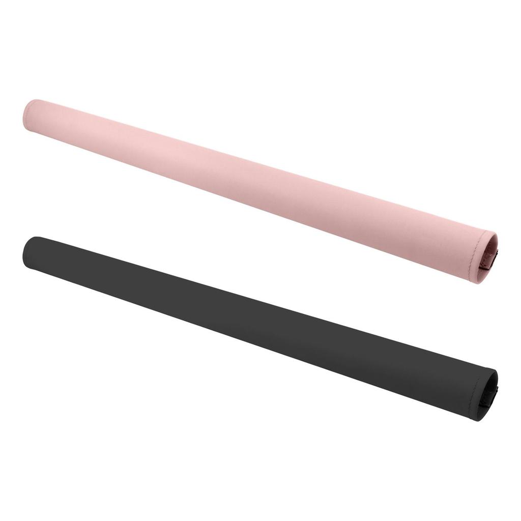 Bar Cover PU Leather for Pilates Reformer Machine Equipment Exercise Black