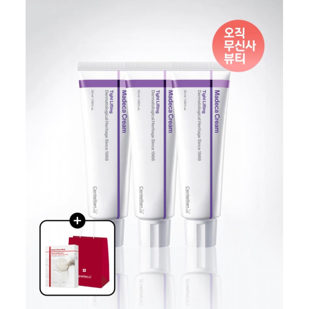 Centellian24 [firming Set] Madeca Cream Tightlifting 50ml 3pcs + Derma Mask 10 Sheets  Choose 1 