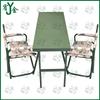 Youjin Portable Steel Folding Table and Chair Set