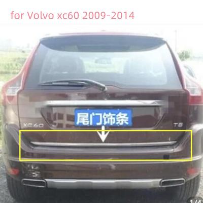 Pro Volvo xc60 2009-2014 Vysoce kvalitní nerezová ocel Kryt kliky zadních dveří zavazadlového prostoru Lišta rámečku obložení zadní brány