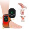 Electric Ankle Wrist Massager 3 Vibration Modes 5 Level Infrared Hot Compress Left Right Fit Relieve Muscle Fatigue