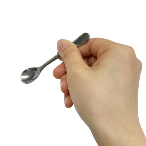 Takagi Chili Oil Spoons, 10-Piece Set, Made In Japan, Bulk Purchase, Commercial Cutlery, Silver, Simple, Stainless Steel, Perfect for Scooping Small A