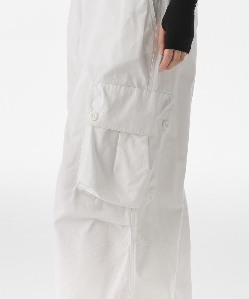 Musinsa Standard Woman Women'S Cotton Parachute Cargo Pants [White]