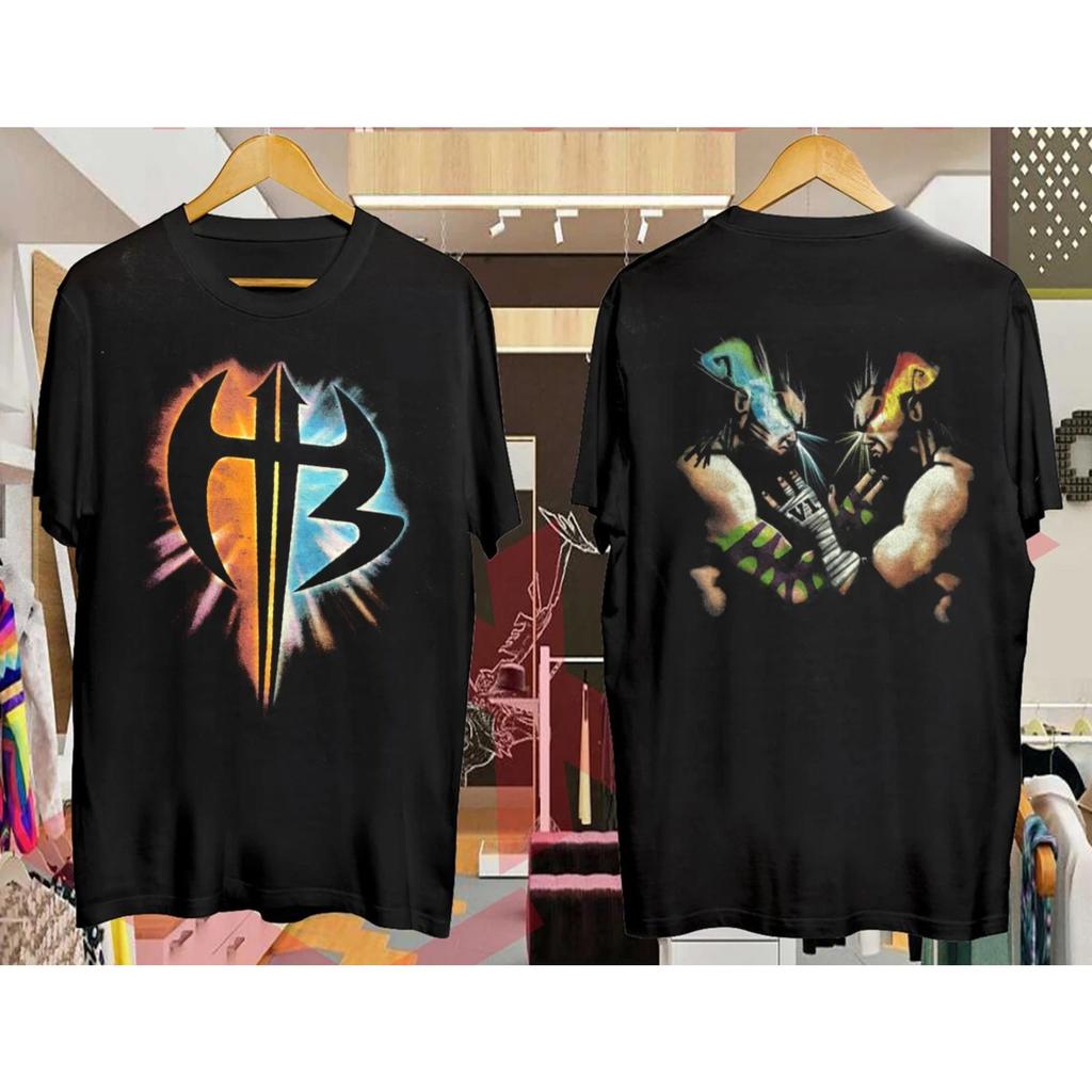 Vintage Pánská bavlněná trička Jeff Hardy z počátku 2000 let s krátkým rukávem a kulatým výstřihem, Hip Hop Dámské kapelní tričko, Letní topy, Oblečení