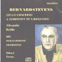 

CD BERNARD STEVENS, ALEXANDER BAILLIE, - Cello Concerto / Symphony No. 1 CDE84124 Meridian 1986 UK Classical Used