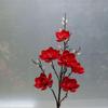 Handcrafted Magnolia Faux Floral Arrangement with 6 Blooms for Home & Hotel Decor