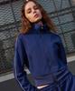 Galex Two-Way Full-Zip Women'S Crop Track Jacket Blue Ga5533 Bl