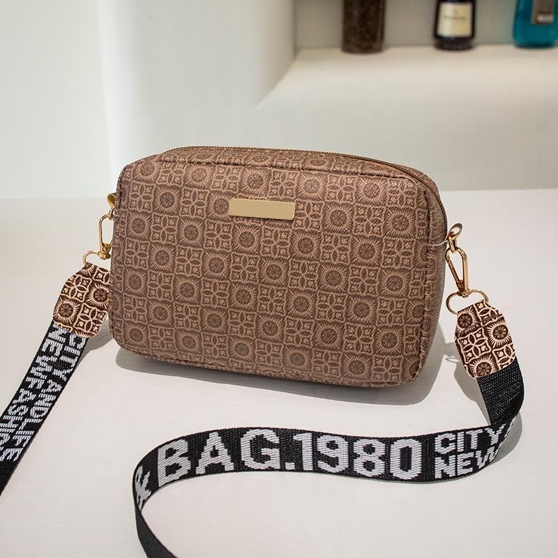 Women's Bag New Camera Bag Niche Ribbon Crossbody Camera Bag Casual Simple Small Square Bag Gift Bag