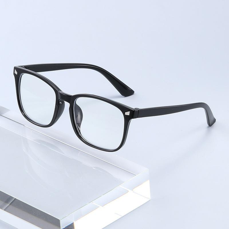 New Trendy Blue Light Blocking Men'S Glasses Gaming Pc Matte Black Anti Ray Eyeglasses Women Transparent Fashion Eyewear Uv400