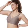 Plus Size Thin Cup Seamless Wireless Bra Water Drop Soft Jelly Cup Gathered Comfort Daily Intimates for Women