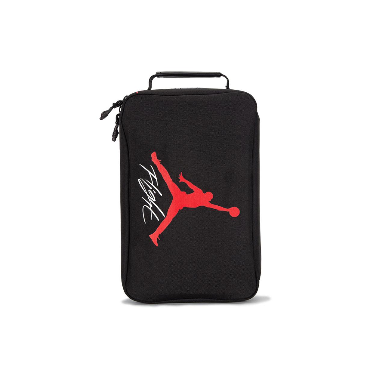 

New Jordan Canvas Shoe Box Canvas Bag Handbag Regular Unisex Black JD2113042AD-001 20.6*11.9*34.0CM