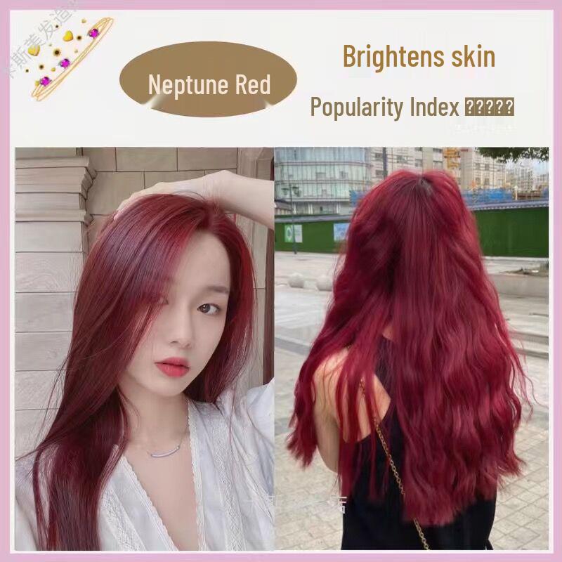 2026 Hair Dye Cream: Gray-Brown Linen, Black Tea Color, with Hair Care Benefits