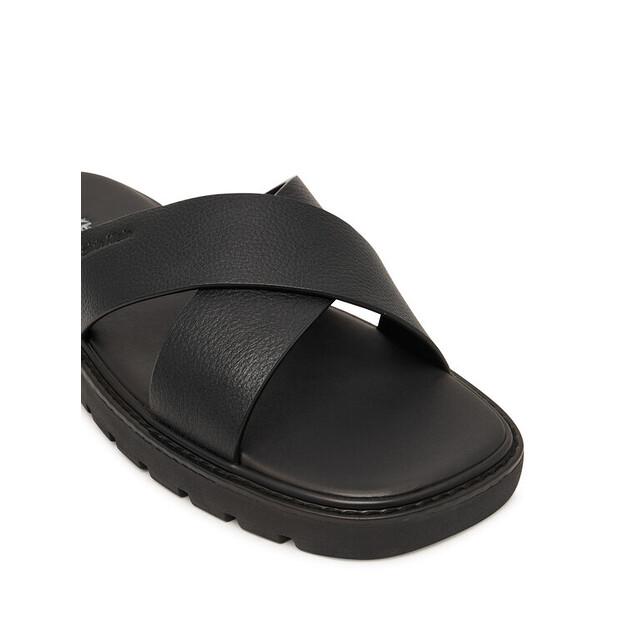 Шлёпанцы Calvin Klein Sq Molded Sandal Xcross Lth