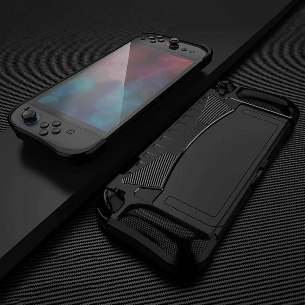 For NS2 Game Console Protective Cover Hollowed Bottom Design Ergonomic Protection Cover Soft Handheld Console Shell Friend Gift