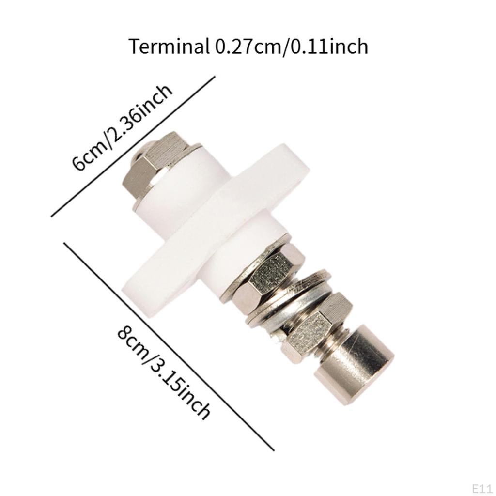Terminal Block for Electric Kilns Copper Replacement Detachable Crafting Supplies Porcelain Pottery