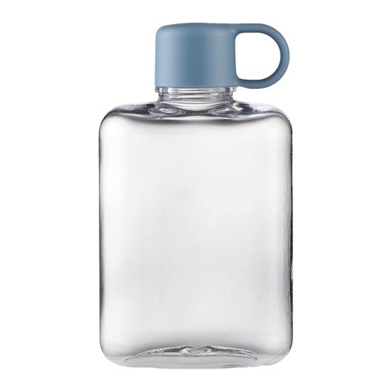 Water Cup 360/500ml Flat Water Bottle BPA Free Portable Pocket Size Water
