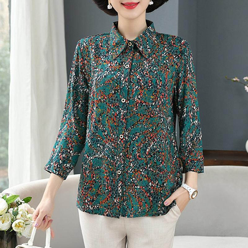 Topuri elegante de dama Vara Marime Plus Casual Camasi cu maneca lunga