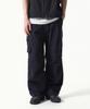 [City Leisure] Wide Belted Detachable Cargo Pants [Navy]