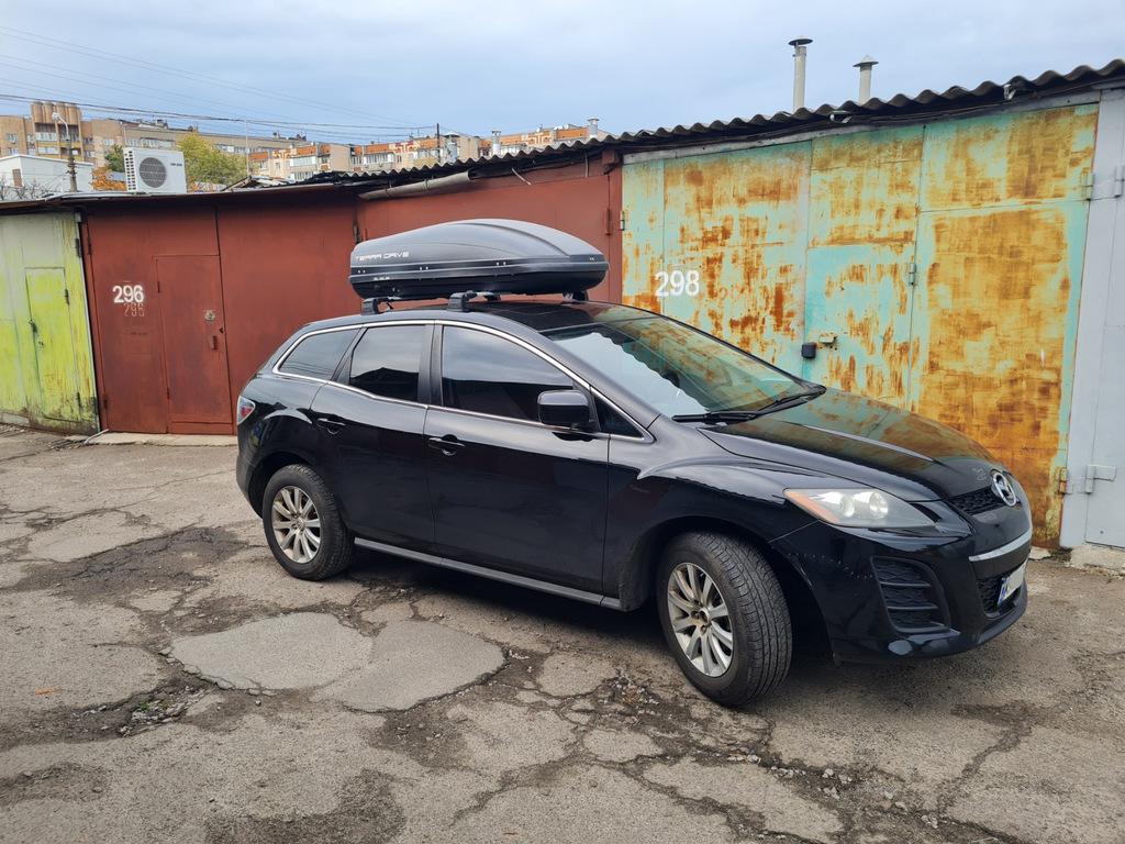 Поперечены в штатные места под ключ Wingbar V3 (2 шт) Серые для Mazda CX-7 2006-2012 гг