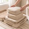 3 Pcs/set Large Capacity Travel Compression Packing Cubes Multifunction Travel Storage Bag Drawer