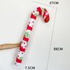 Front Door Garden Fence Outdoor Christmas Decorations Inflatable Candy Canes 7.5cm Thick Playful Touch Easy To Install