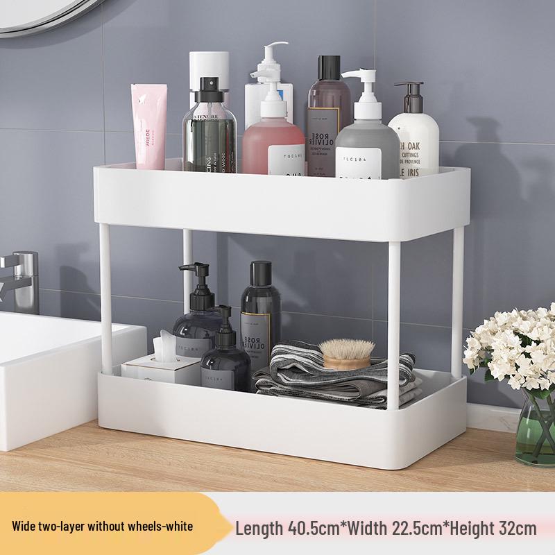 

Многоярусная стойка для хранения в зазорах для ванной и кухни на колесиках