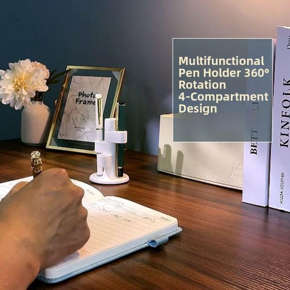Multi‑Purpose Toothbrush Holder Makeup Brush Storage Rack Desktop Organization