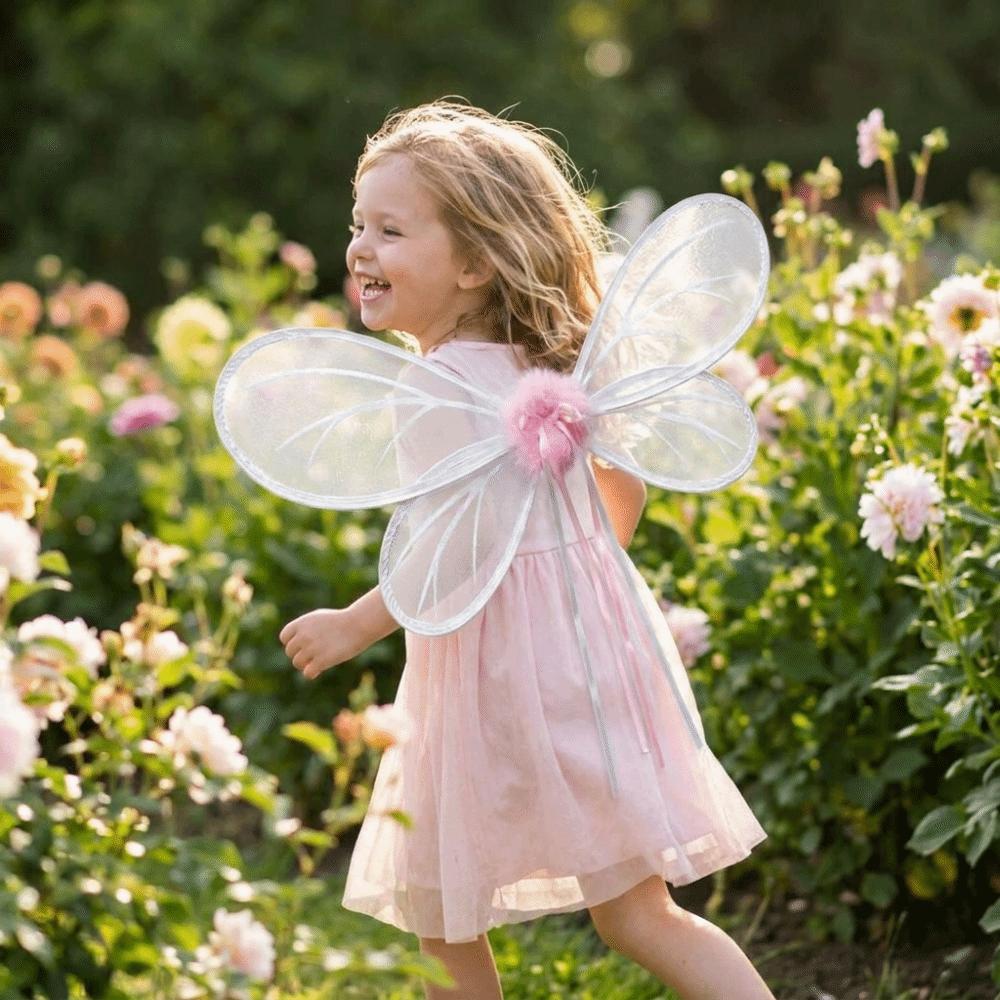 Handmade Fairy Butterfly Wings Fantasy Dragonfly Elf Wings Creative Elf Wings Costume  Children