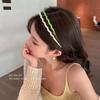 Süßes Bonbonfarbenes Wellen-Stirnband - Dünnes, stilvolles Haaraccessoire für Frühlings-/Sommerausflüge, Japanischer & Koreanischer Stil