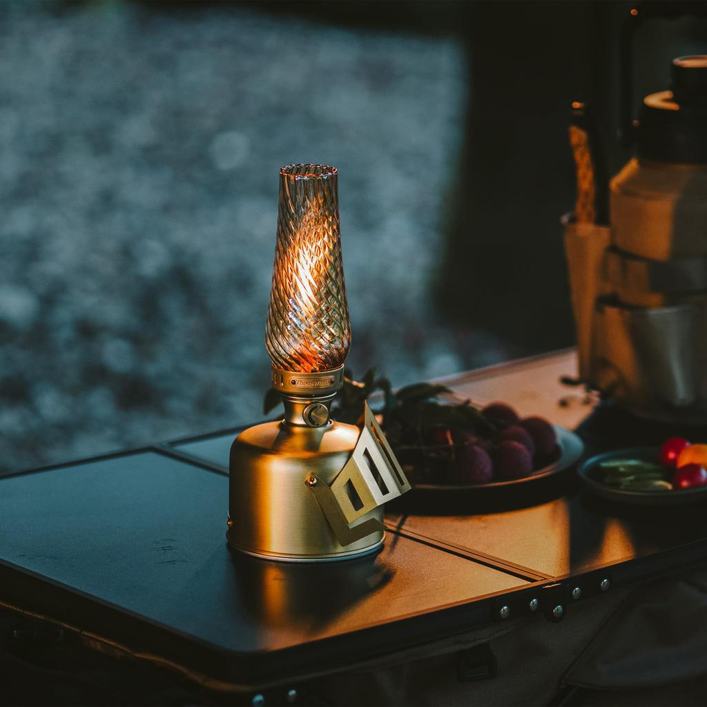 Thous Winds Gas Lantern, Gas Lamp, Candlelight, Outdoor, Camping, Atmosphere