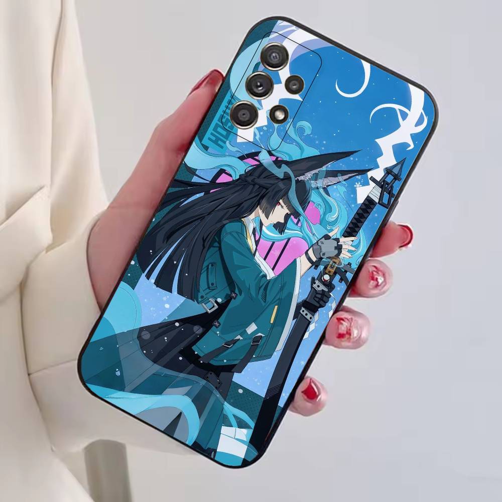 Game ZZZ Hoshimi Miyabi  Phone Case For Samsung S25,S24,S21,S22,S23,S30,Ultra,S20,Plus,Fe,Lite,Note,10,Black Cover
