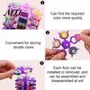 Thread Storage Solution Bobbin Holder Tower, Rotating Organizer, Detachable Modular Stand Clips, Tangle-free Sewing for Quilting Enthusiasts