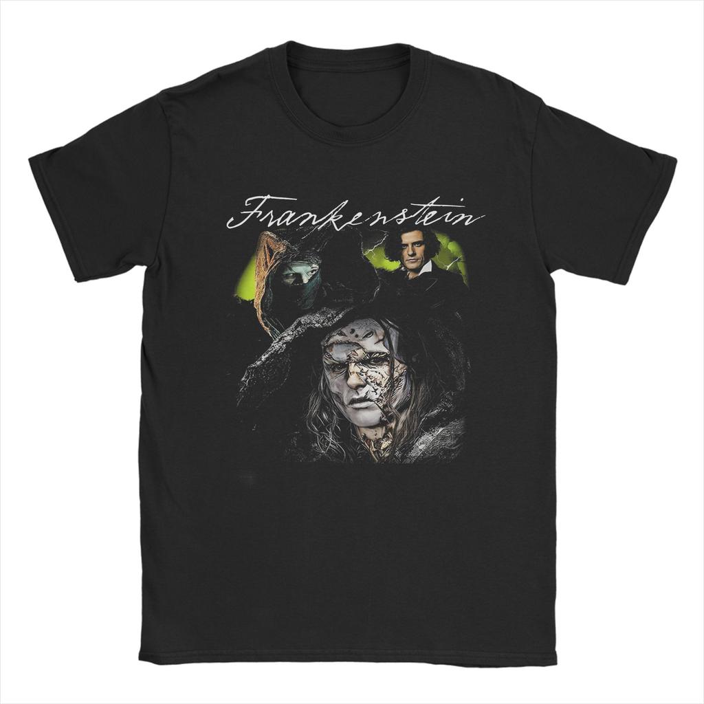 Frankenstein Film 2025 T-Shirt für Herren Damen Grafikdruck T-Shirts Baumwollkleidung
