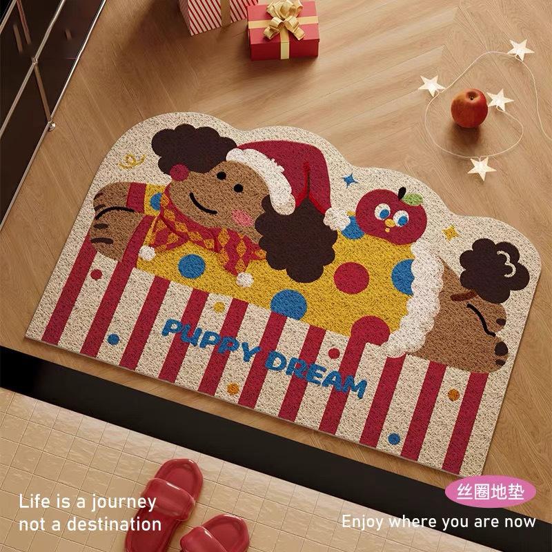Household Entry Door Floor Mat, High-End Door Dirt-Resistant And Easy To Take Care Of, Non-Slip Foot Mat, Cutting Carpet Mat