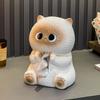 Storage Tube Ceramic Cat Tissue Box Kawaii Modern Napkin Dispenser Decorative Towel Organizer Living Room