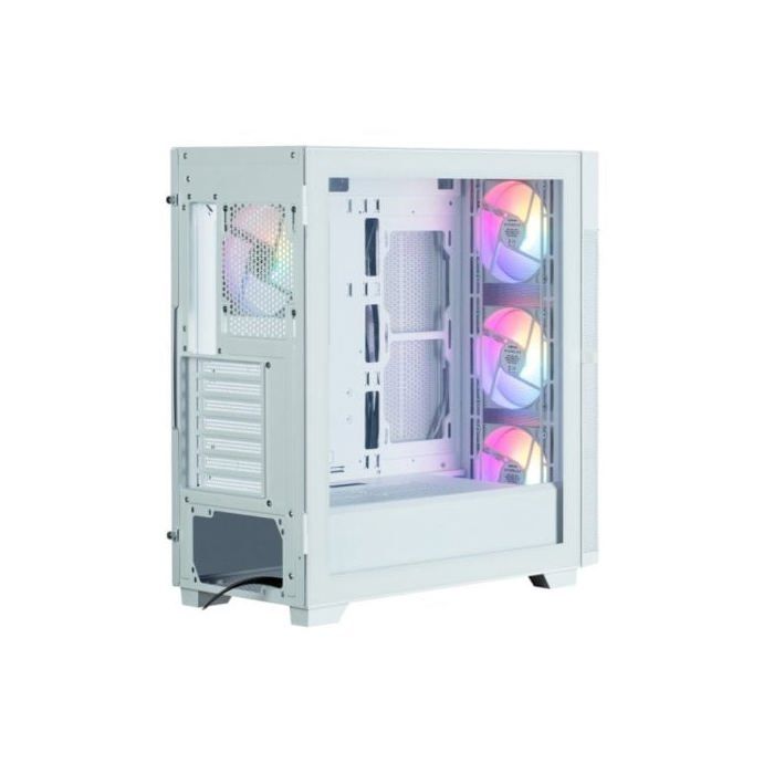 Caja Zalman S5 Neo Atx 4xvent 120mm Argb 2xusb 3.0 Blanco Sin Fuente