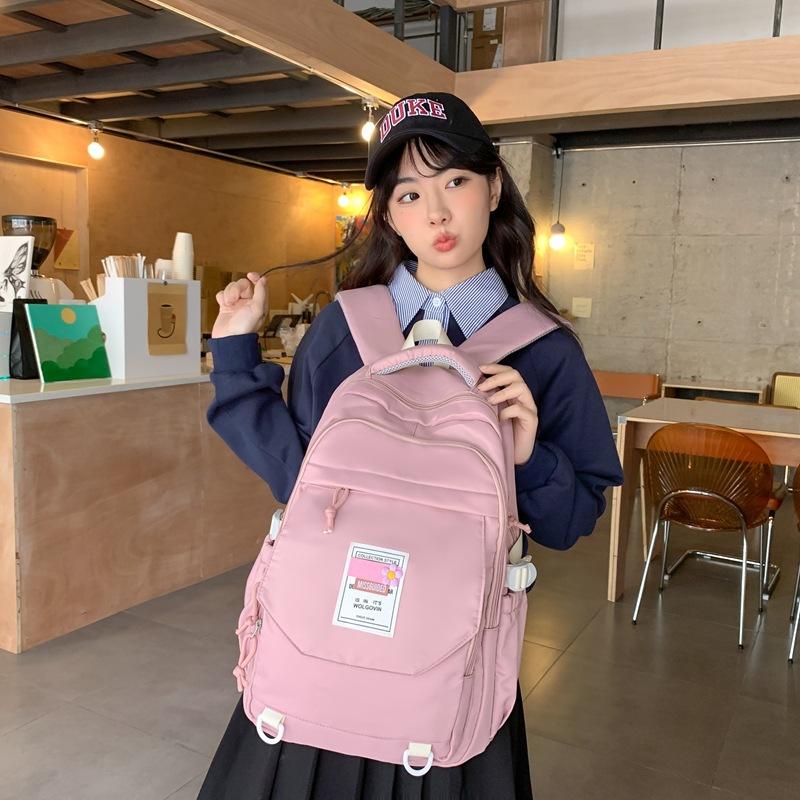 Travel Backpack Casual Backpack Trendy Student Backpack Easy Storage Shopping Large Capacity Backpack