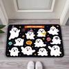 Halloween Pumpkin Cute Ghost Carpet Porch Entrance Living Room Anti Slip Mat Home Decoration Carpet Halloween Gift