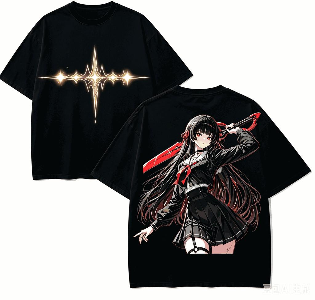 Wuthering Waves Anime Lover TShirt Harajuku Cotton NewModel High Street Retro Fashion Oversized Unisex Hot Product Classic Tee
