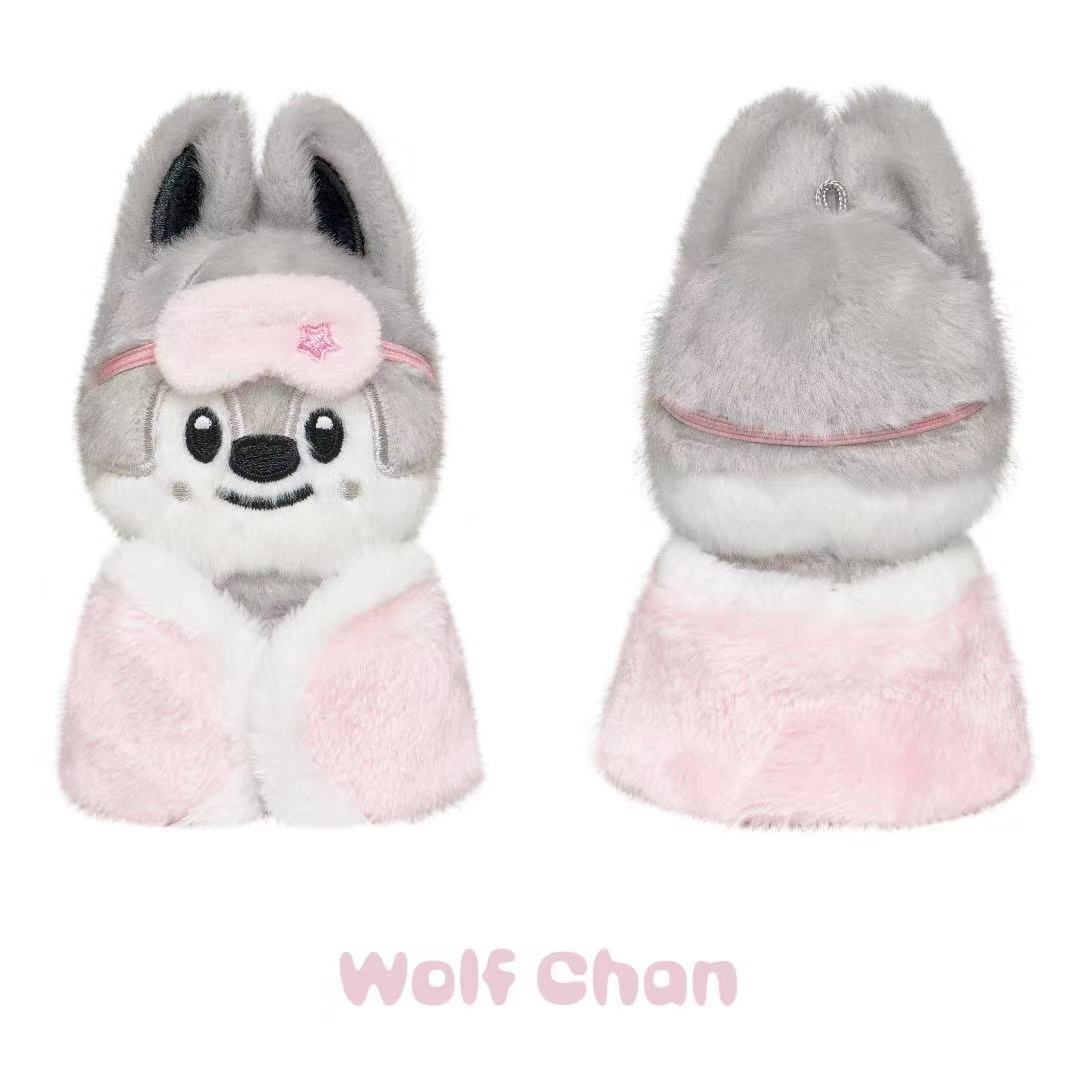 

Stray Kids 6TH FANMEETING STAY in Our Little House MD SKZOO PLUSH TOY kpop doll 10CM ver. wolfchan