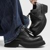 Men Women Martin Boots Autumn Winter Casual Ankle Boots Non‑Slip Wear‑Resistant Lace‑Up Shoes Outdoor Daily Footwear