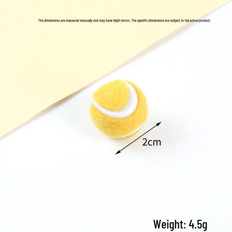 Популярный теннисный брелок-подвеска: Имитация Теннисной Игрушки Фотореквизит