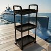 Large Capacity Mobile Trolley Storage Rack Convenient Kitchen Storage Rack  Kitchen